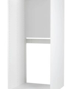 Ventilated Tall Cabinet 60 x 125 for built in appliances for IKEA Faktum