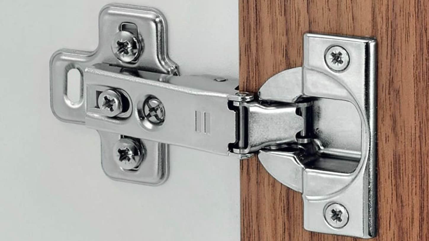 Extra slim Fridge/ Freezer hinges for IKEA Faktum kitchens