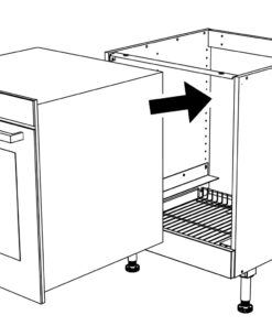 Base cabinet 60x70 "oven"